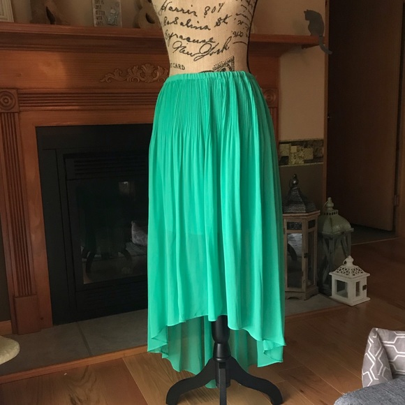 LC Lauren Conrad Hi-Low Maxi Skirt - Picture 3 of 8